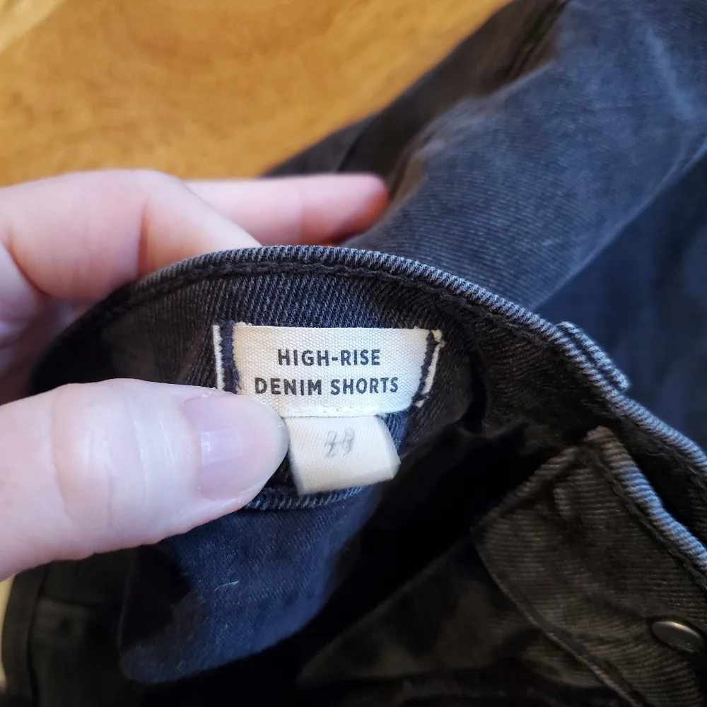 Madewell‎ high rise denim shorts